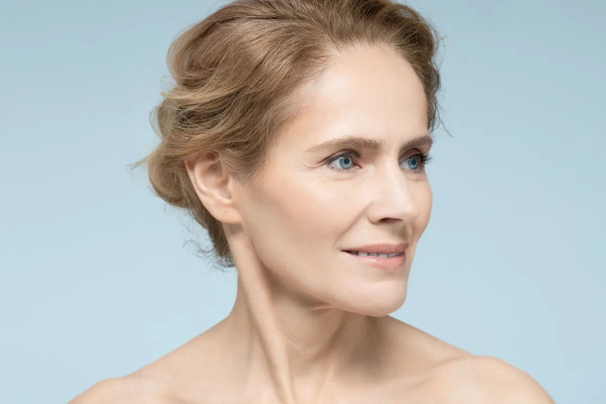 Smooth skin texture after laser resurfacing treatment at Skincredible