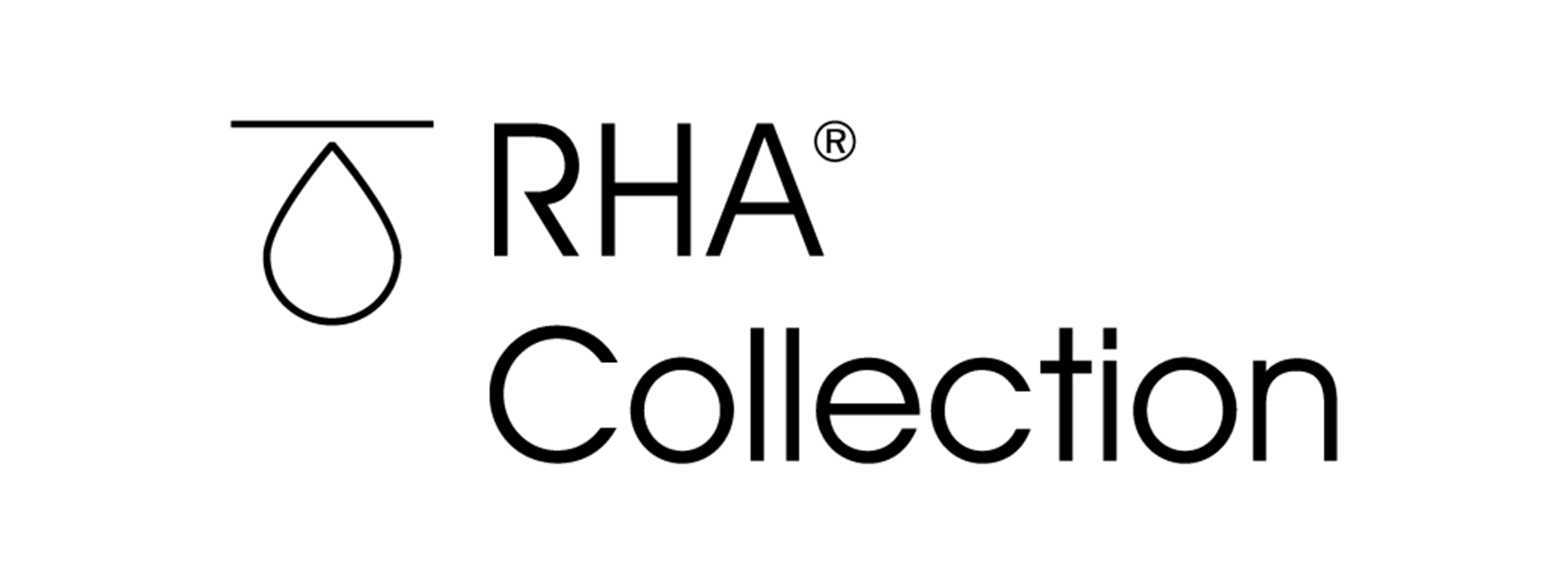 logo for RHA collection, including RHA® 2, RHA® 3, RHA® 4